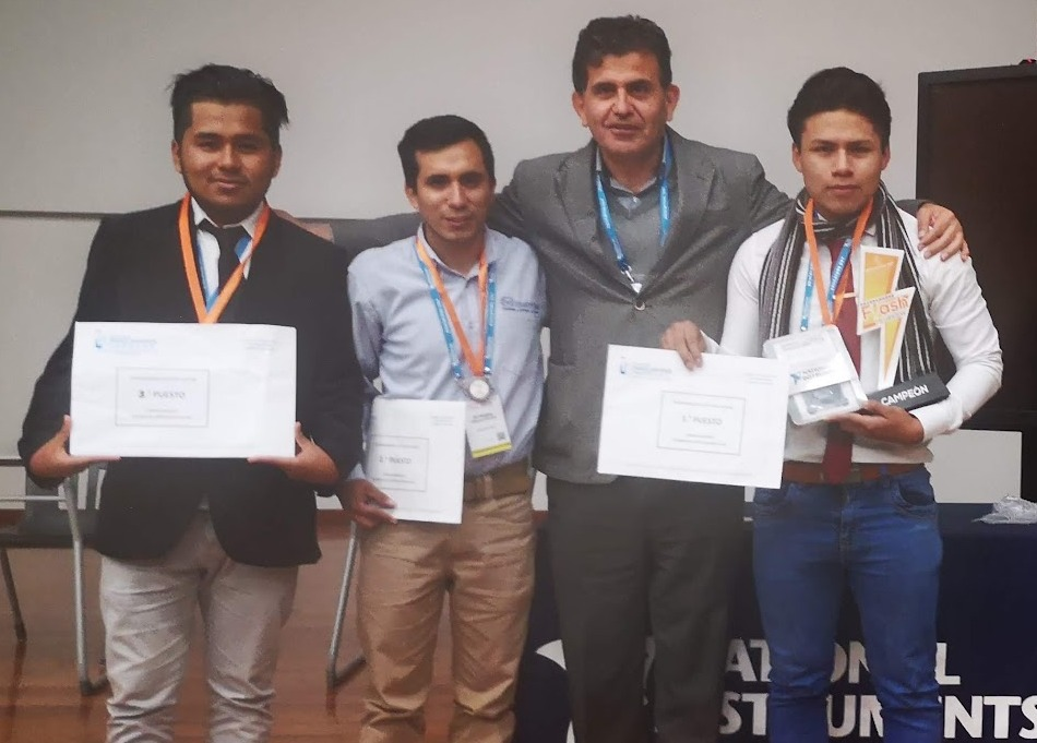 Foto concurso programador Flash en LabVIEW 2019