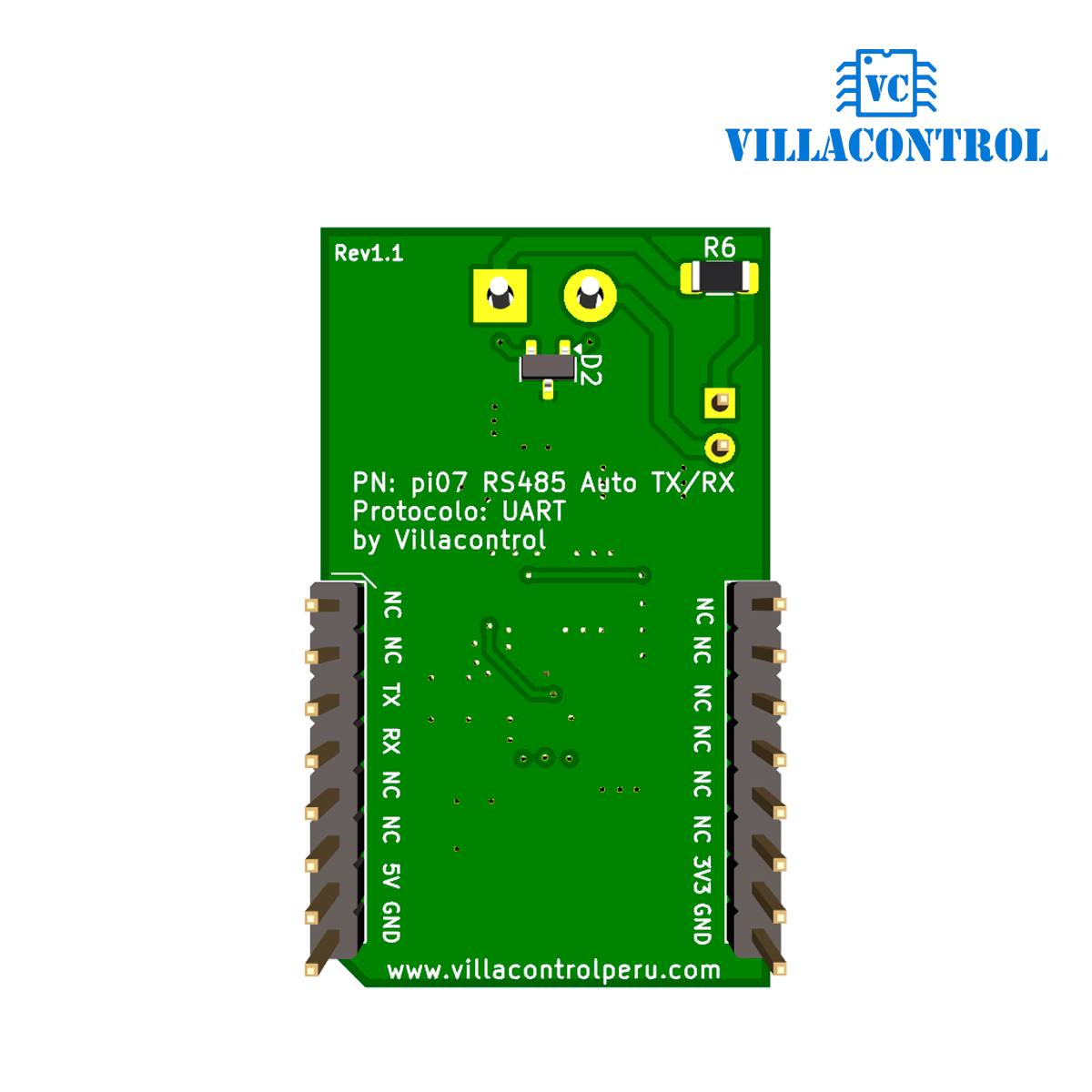 pi07 RS485 Auto TX/RX - Imagen 3