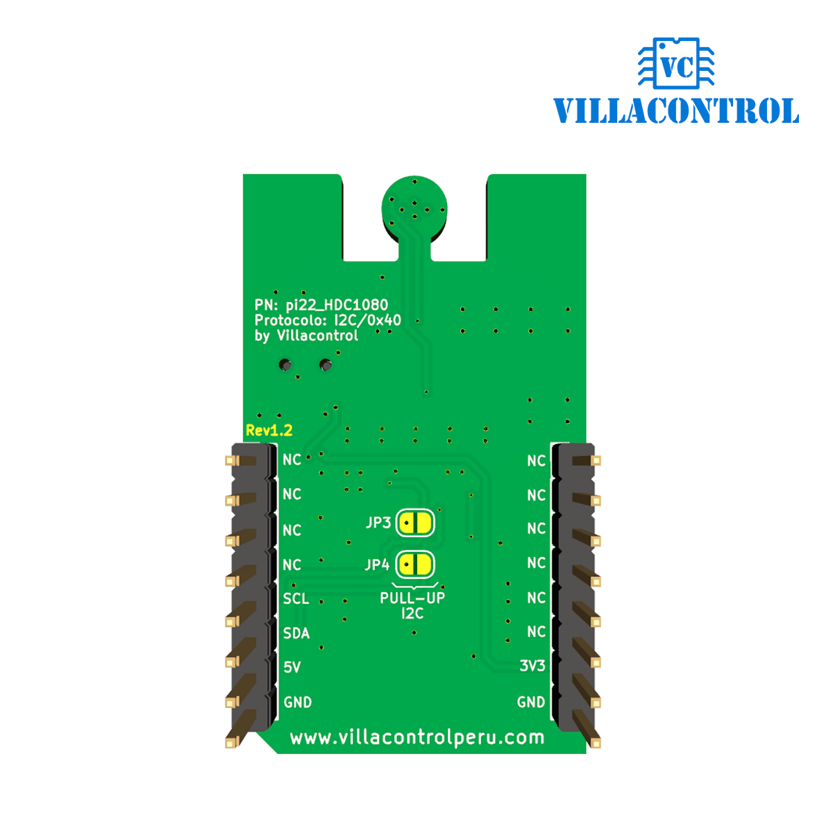 pi22 HDC1080 Sensor de Clima - Imagen 3