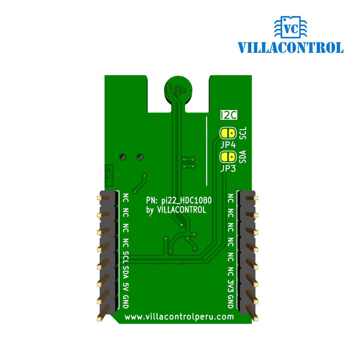 pi22 HDC1080 Sensor de Clima - Imagen 3