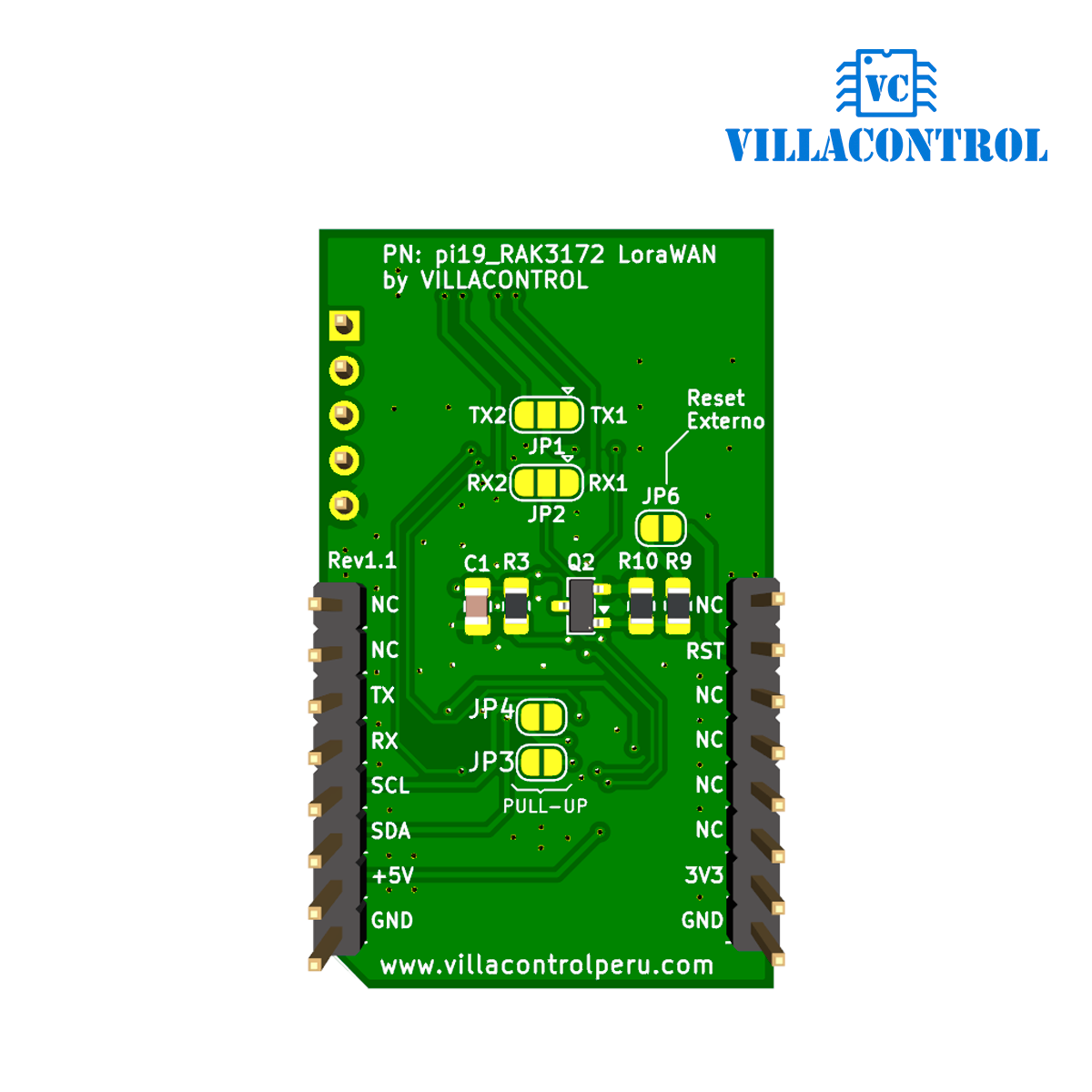 PI19 RAK3172 módulo LoRa/LoRaWAN - Imagen 3