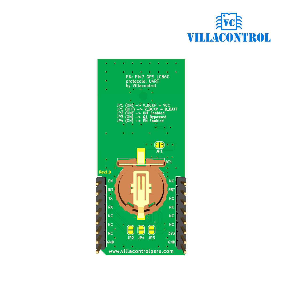 PI47 GPS LC86G Sistema de Posicionamiento Global - Imagen 3
